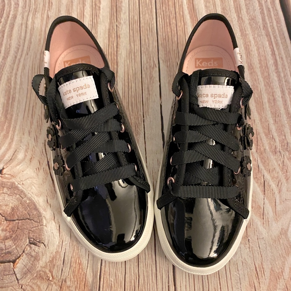 🆕👟 KATE ♠️ X KEDS KICKSTART/BLACK SNEAKERS